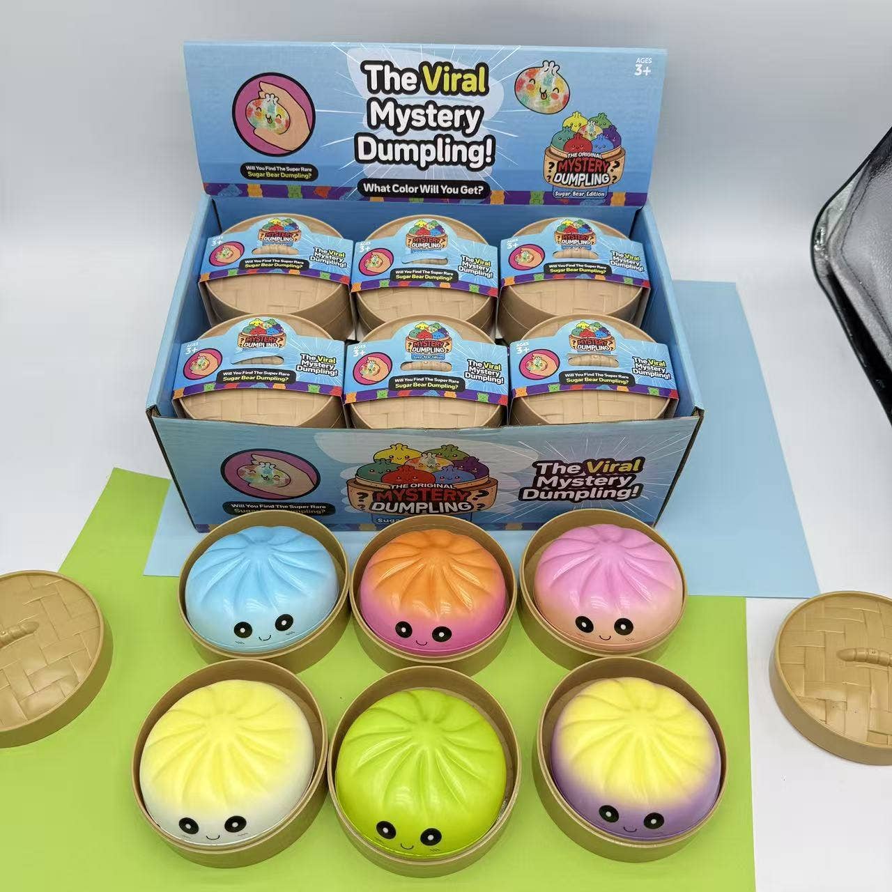 Colorful Dumpling Shape Squishy