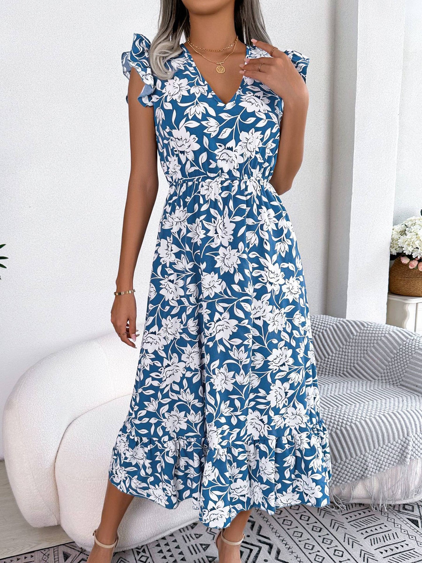Floral Vacation Dress