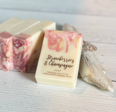 Strawberry Champaign Soap