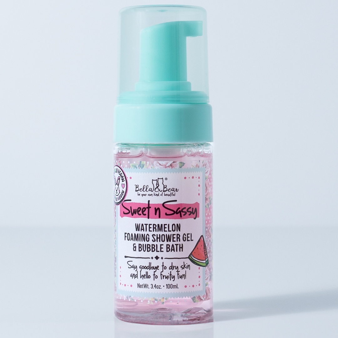 Sweet 'n' Sassy Watermelon Foaming Shower Gel & Bubble Bath