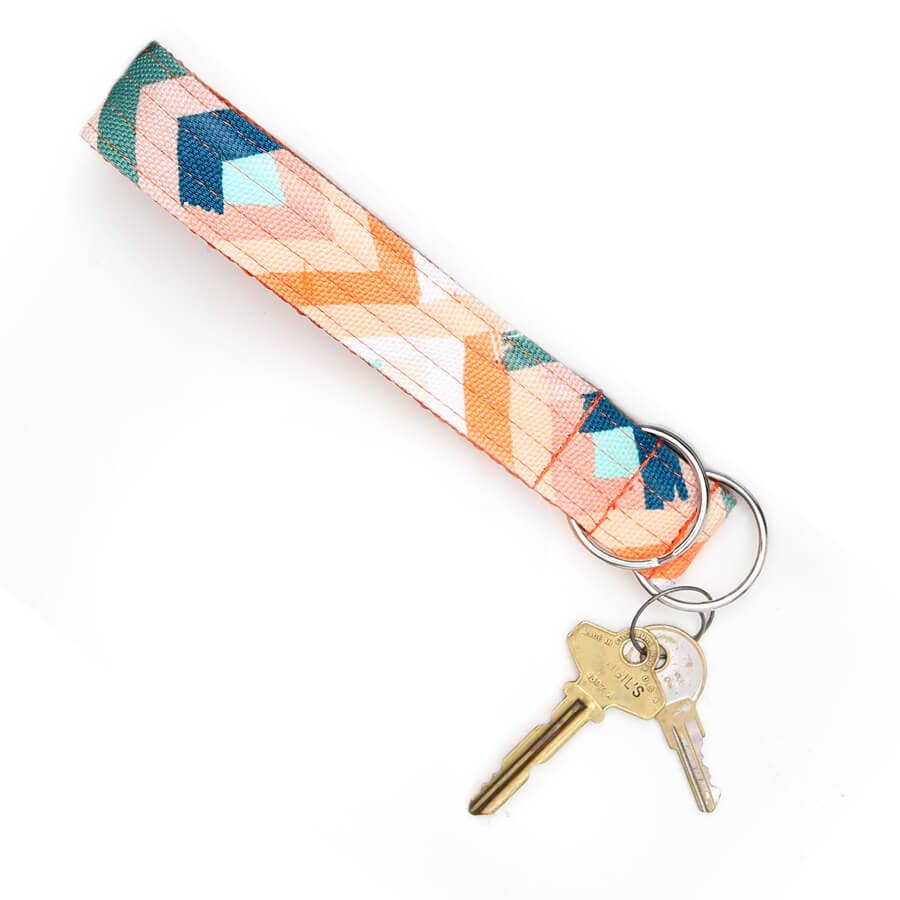 Lolli Canvas Key Chain Wristlet Fob