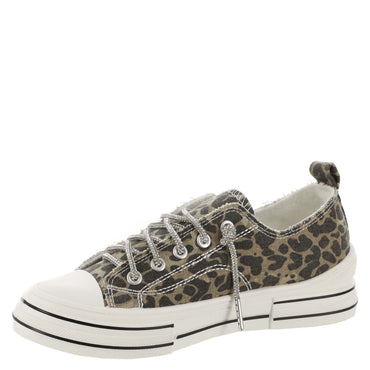 Aman Tan Leopard Sneakers