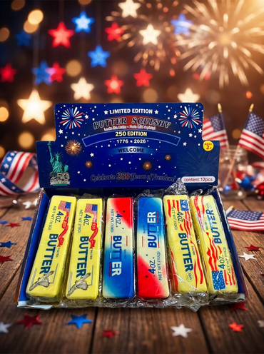 Butter Squishy USA Theme Stress Relief Toy