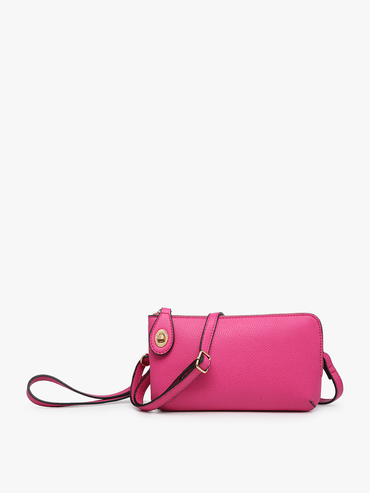 Kendall Twist Lock Crossbody/Wristlet Bag