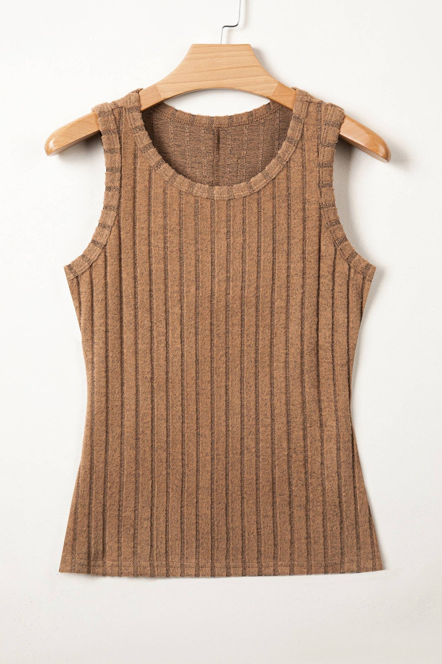 Western Mineral Wash Slim Fit Ribbed Tank Top