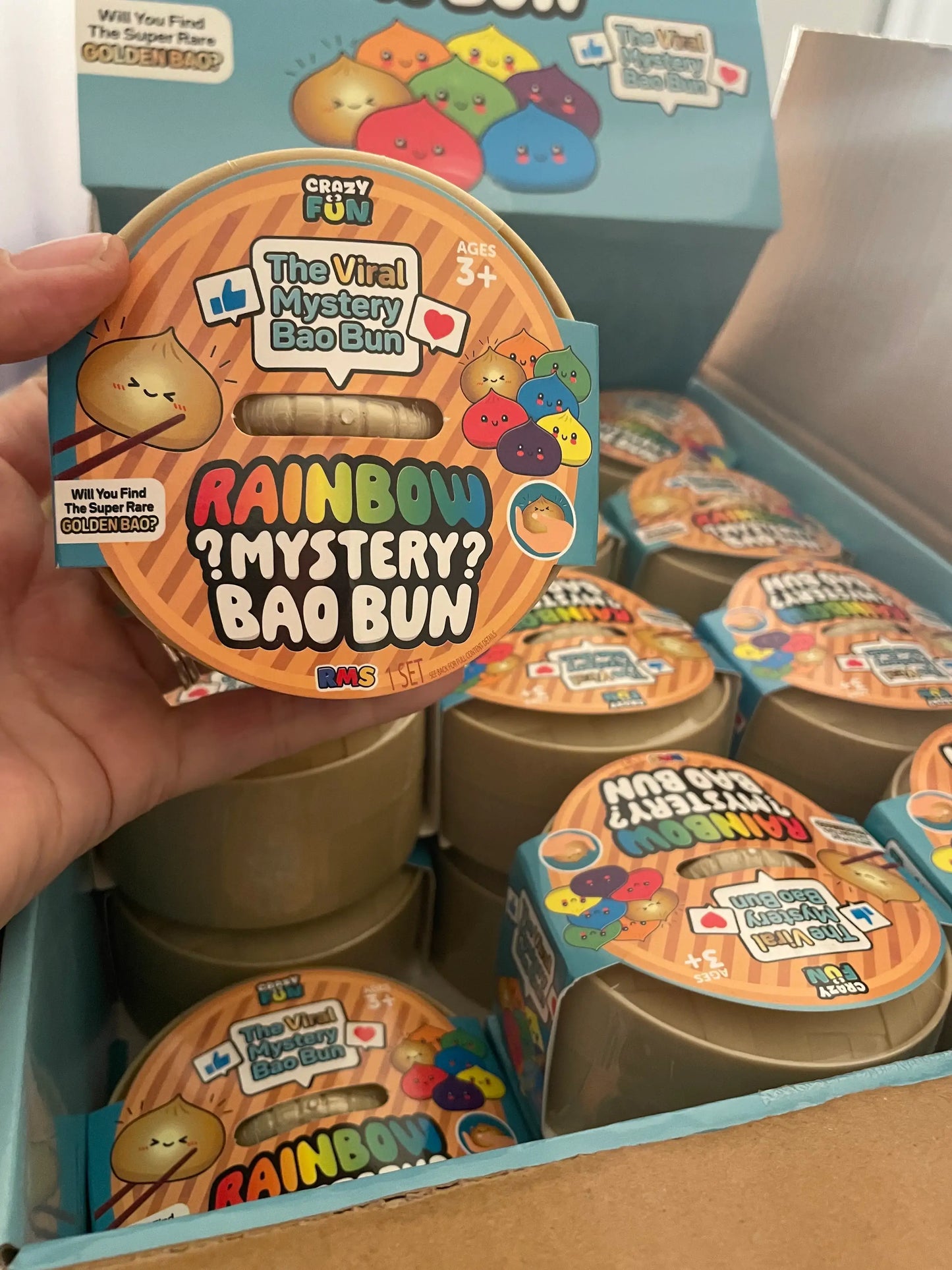 Crazy Fun Mystery Bao Bun – Rare Rainbow Chase