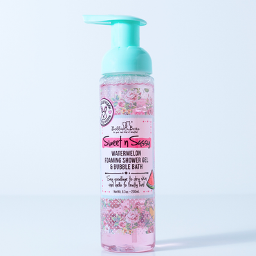Sweet 'n' Sassy Watermelon Foaming Shower Gel & Bubble Bath