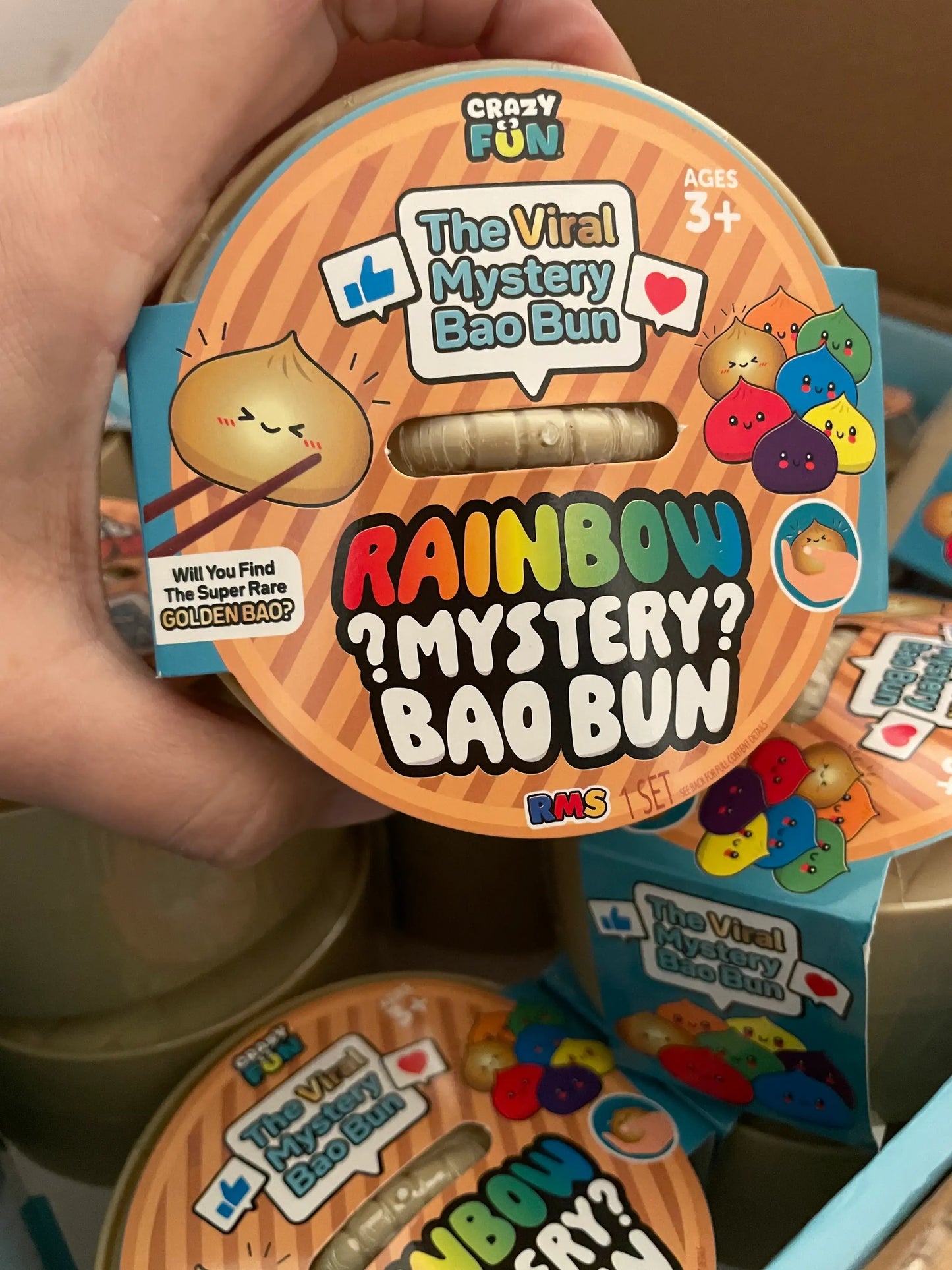 Crazy Fun Mystery Bao Bun – Rare Rainbow Chase