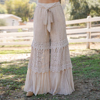 Desert Dream Cloud Pant Tiered Lace & Net Trims