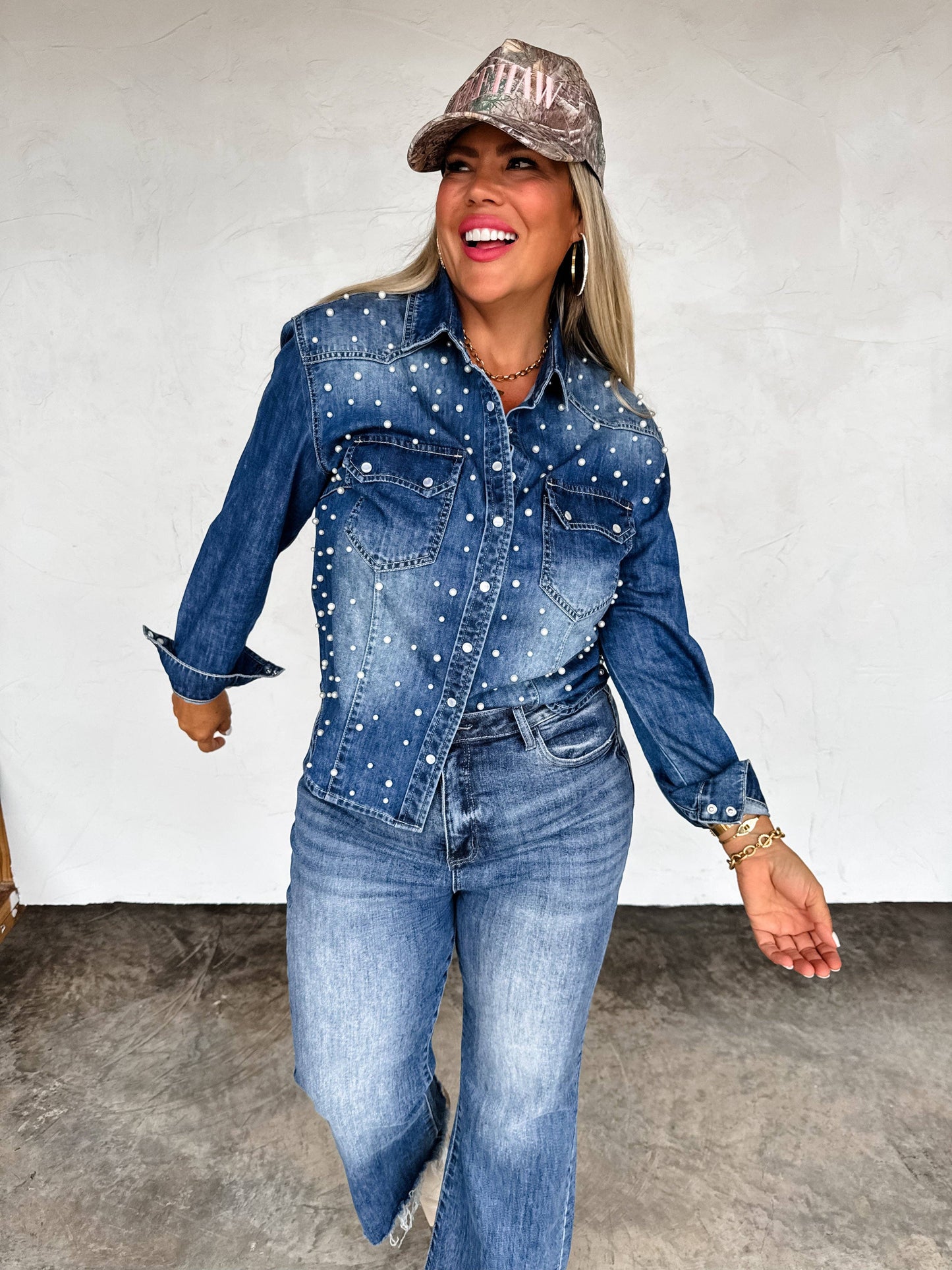 Dolly Denim Top