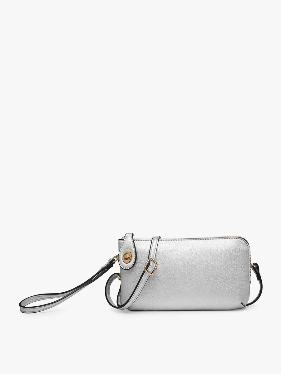 Kendall Twist Lock Crossbody/Wristlet Bag