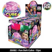 Fun Doh Squish & Squeeze Sparkle Cube