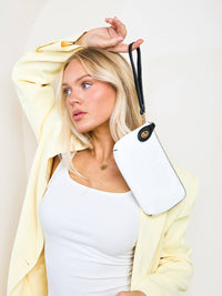 Kendall Twist Lock Crossbody/Wristlet Bag