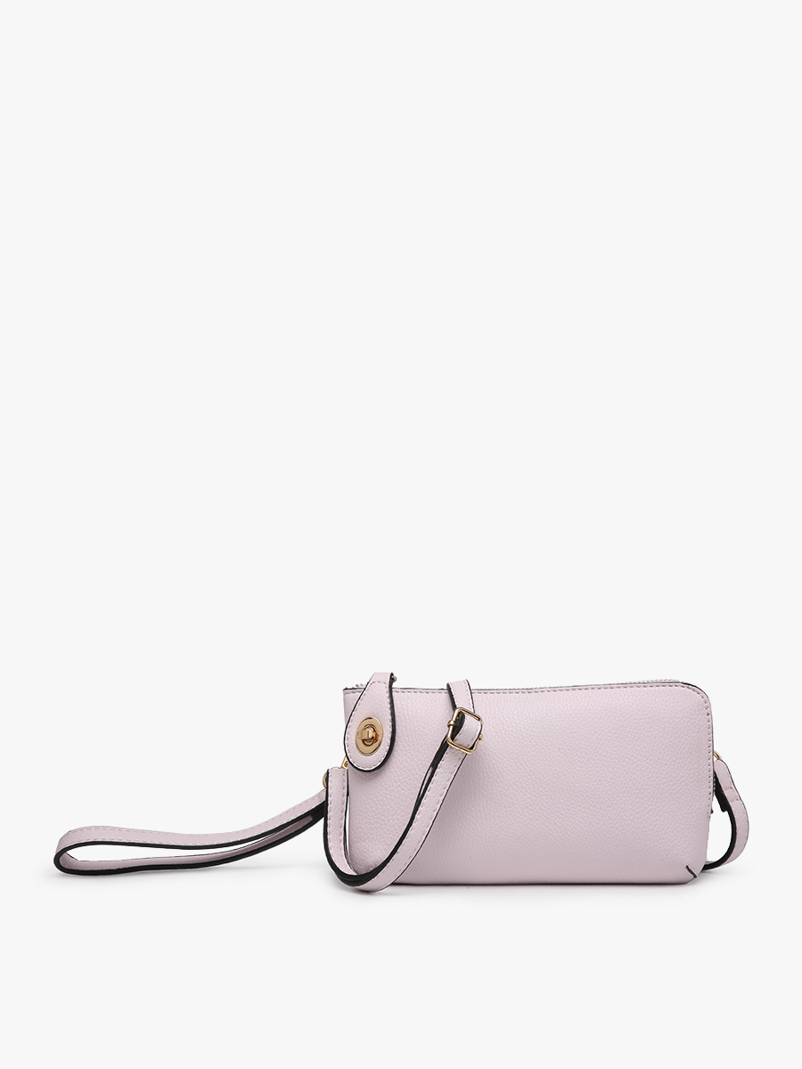 Kendall Twist Lock Crossbody/Wristlet Bag