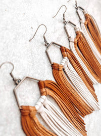 Chinook Fringe Hoop Earrings