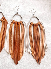 Chinook Fringe Hoop Earrings