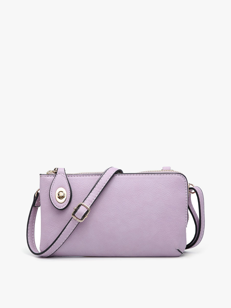 Kendall Twist Lock Crossbody/Wristlet Bag