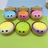 Colorful Dumpling Shape Squishy