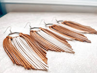 Chinook Fringe Hoop Earrings