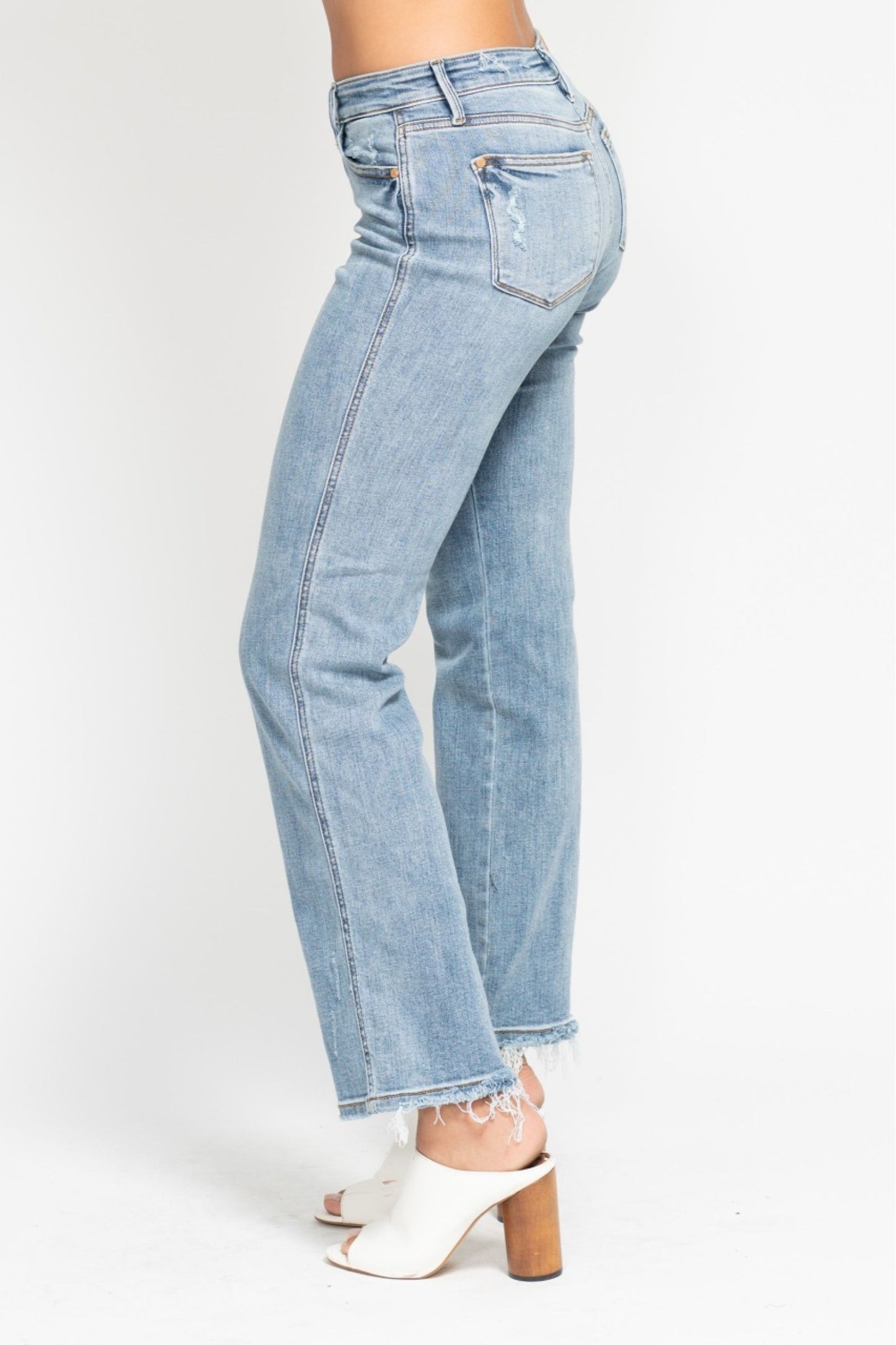 Cell Phone Pocket Dad Jeans