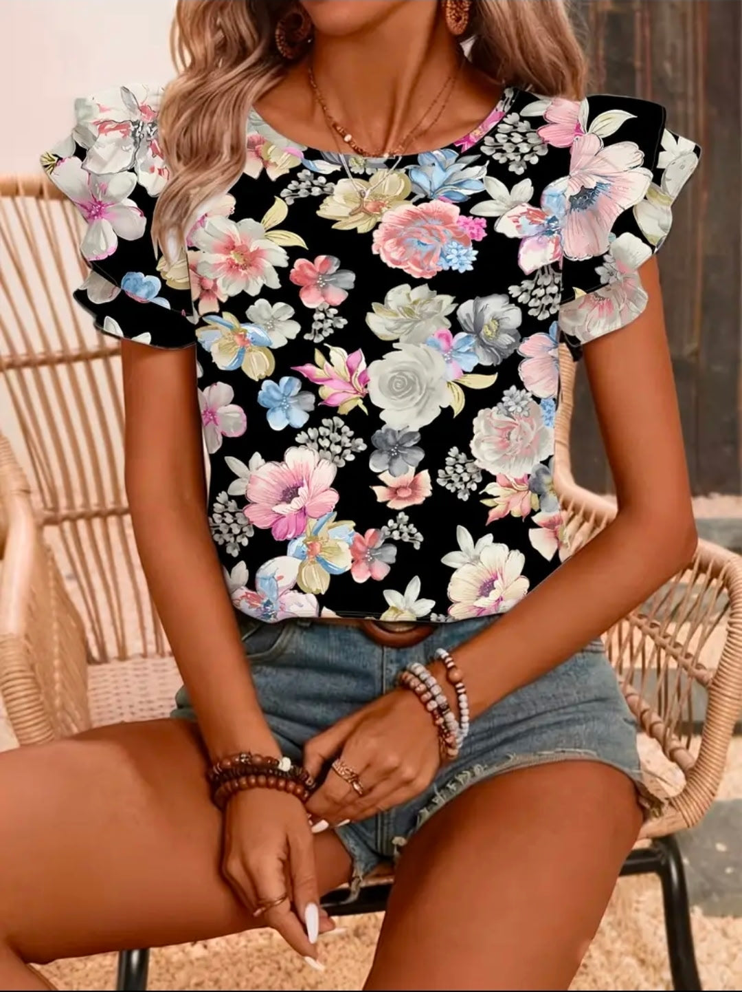 Southern Belle Blossum Top