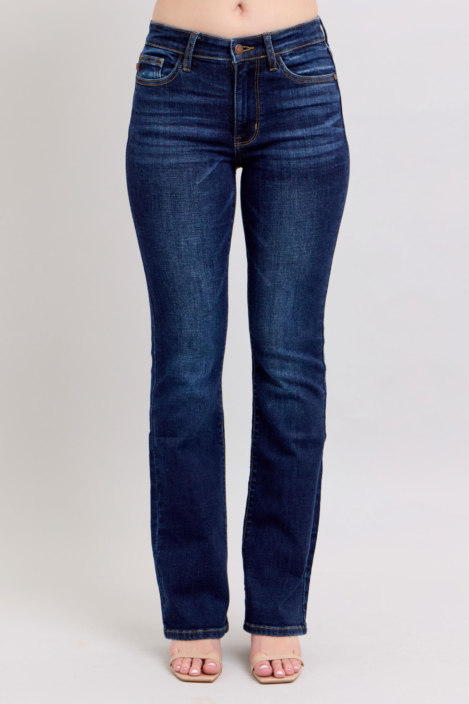 Dark Wash Bootcut Jeans