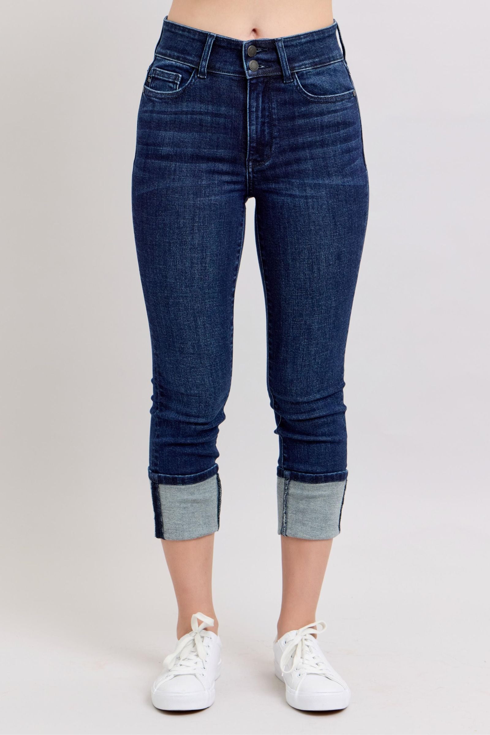 Double Waist Band  Capri