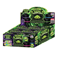 Fun Doh Glow In Dark Mystery Dumpling Squishy Black Basket