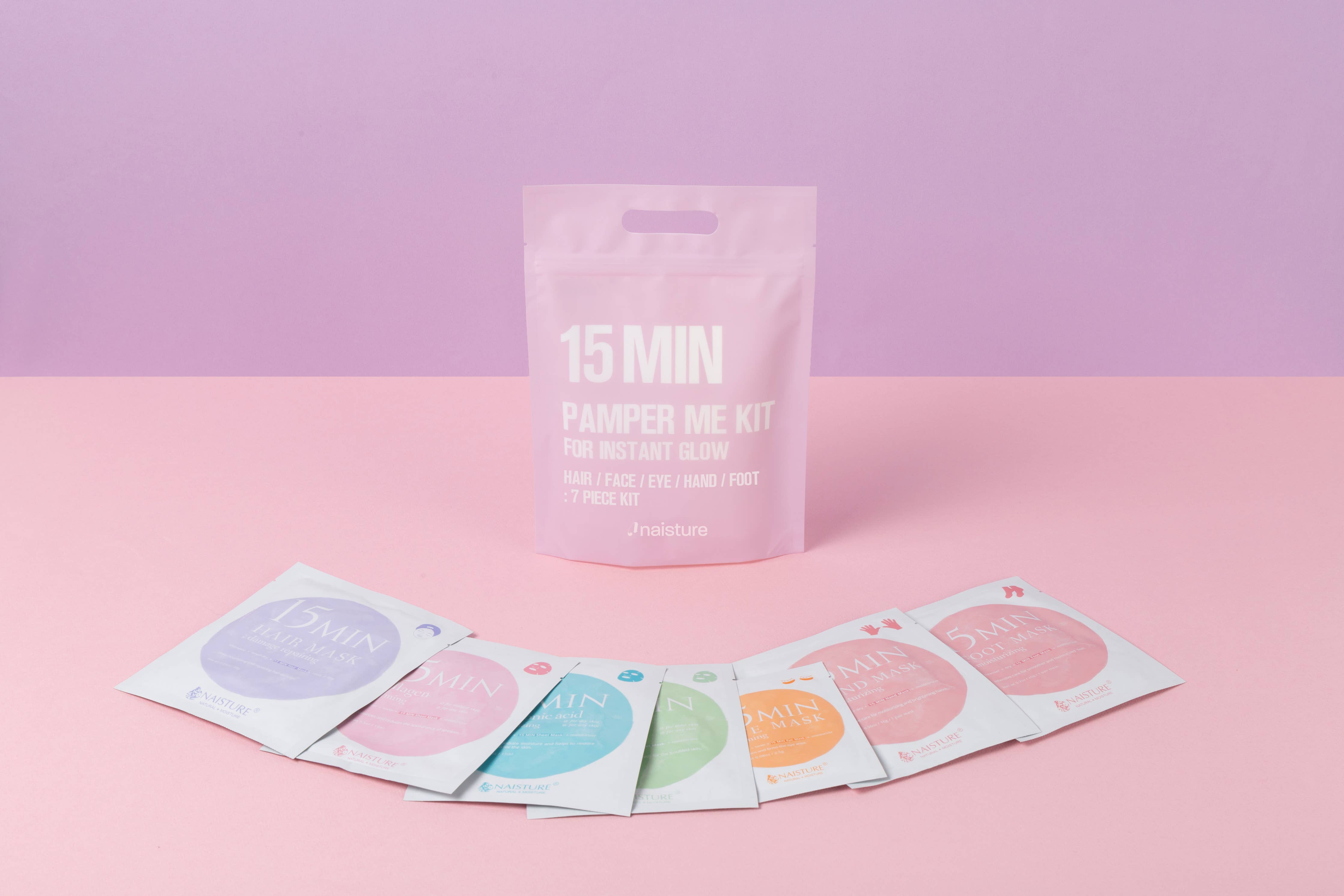 15 Min Pamper Me Kit – K-Beauty Self-Care