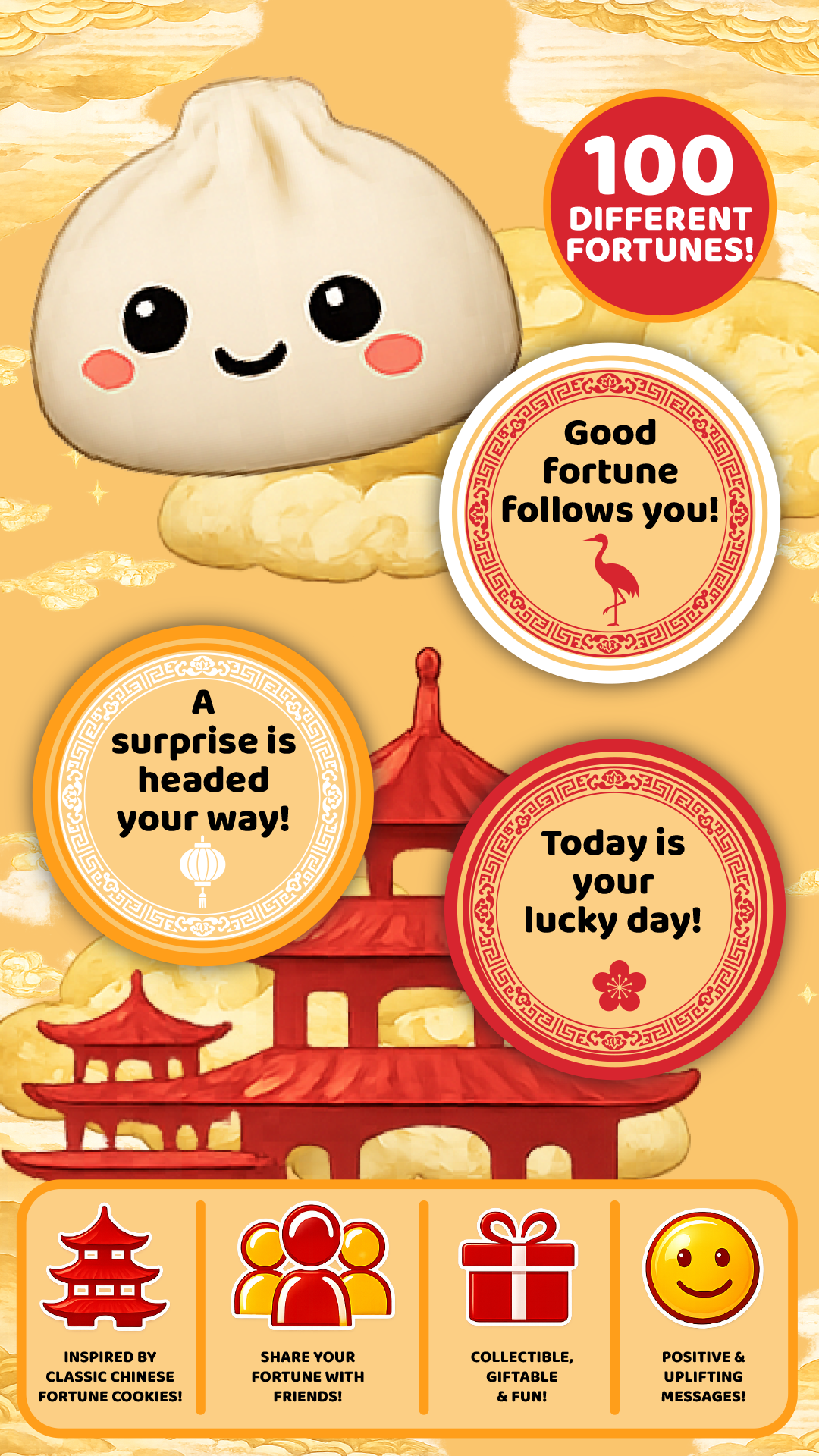 Fun Doh Mystery Fortune Cookie Squishy Dumpling