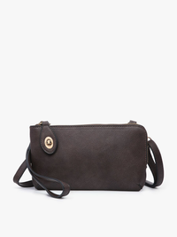 Kendall Twist Lock Crossbody/Wristlet Bag