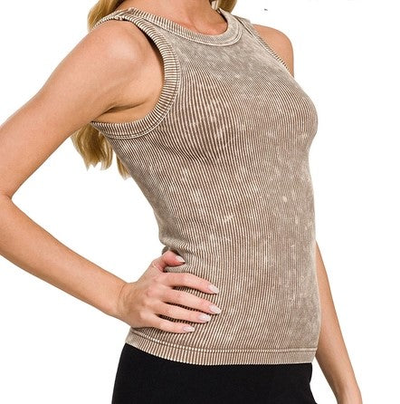 Seamless Ribbed Tank Top