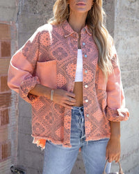 Casual Loose Fit Shirt-Jacket